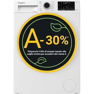 Whirlpool WAM09WBIT - Lavatrice 10 Kg 1400 Giri Inverter Carica Frontale, Libera Installazione Classe Energetica A