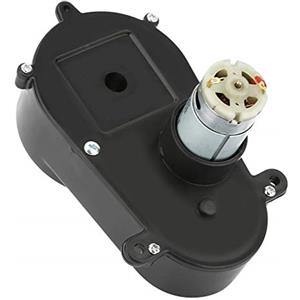 Haofy Scatola Ingranaggi del Motore Elettrico di Alta qualità, Scatola dello Sterzo a Basso Rumore per Macchinine, Ottimo Pezzo di Ricambio per Vecchi Cambi, Applicabile per Auto per Bambini (12V