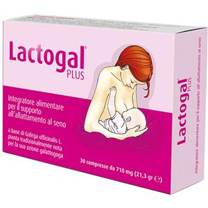 SCHWABE PHARMA ITALIA SRL Lactogal Plus - Integratore Alimentare per Allattamento al Seno con Galega officinalis L. - 30 Compresse