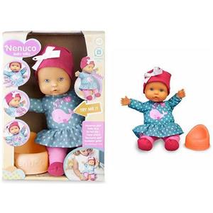 Famosa Nenuco-Baby Talks, Andiamo a fare la pipì! Bambola con suoni per bambine e bambini da 1 anno (Famosa 700016281) NENUCCO