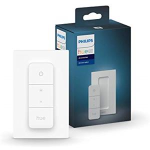 Philips Hue Telecomando Dimmer Switch, Controllo illuminazione Smart, Bianco, Versione 2021