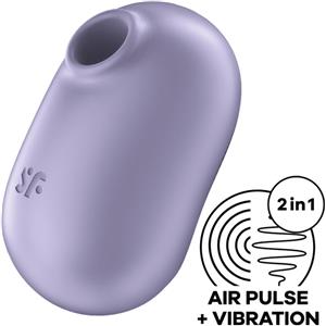 Air Pulse,Satisfyer Satisfyer Pro To Go 2 Vibratore e Stimolatore - Viola