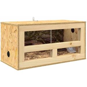 vidaXL Terrarium Bruin 60 x 30 x 30 cm OSB