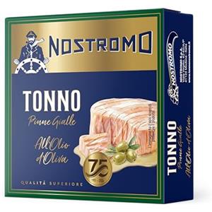 Nostromo Tonno Nostromo all'olio di oliva pinne gialle 100g-Qualità Superiore