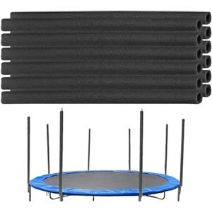 Generic Protezione per pali del trampolino, 12 pezzi 40 cm pezzi di ricambio universali per la protezione 'asta, copertura protettiva per pali con maggiore sicurezza - Adatto per uso esterno in cortile