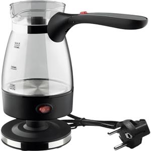 Leikurvo Caffettiera elettrica turca, caffettiera turca, 600 ml, turco, caffettiera elettrica turca, teiera, caffettiera per caffè da campeggio, caffettiera turca