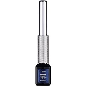 L'Oreal Paris L'Oréal Paris MakeUp Eyeliner Matte Signature, Eyeliner Liquido in Feltro, Blu Metallizzato
