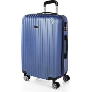 ITACA Valigia Da Stiva Rigida Valigia Espandibile - Trolley Grande Con Ruote , Va