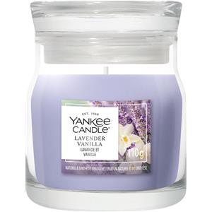Yankee Candle Lavanda Vaniglia 110 g - Candela Profumata per Ambienti con Note di Lavanda e Orchidea