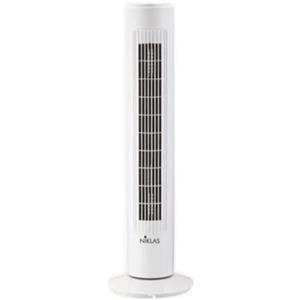 Niklas - Ventilatore a piano, 50 W, aria fresca, piccolo ventilatore timer a 3 velocità, 35 x 22 x 59 cm