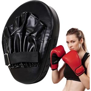 brooksnaji Guantoni di perforazione: cuscinetti di messa a fuoco per boxe, guanti da allenamento per arti marziali, attrezzatura bersaglio che assorbe gli urti con cinghie regolabili, allenamento di boxe