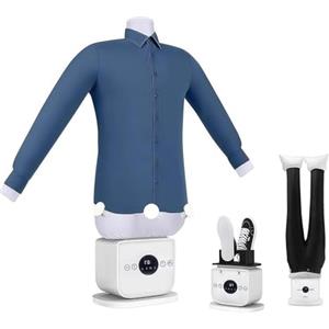generic 1400 W Ferro da Stiro Automatico per Camicie Gonfiabile,Stiratore Automatica Verticale con Tempo e Temperatura Regolabili,Stiratrice Asciugatura Rapida per Camicie,Pantaloni/Magliette/Scarpe