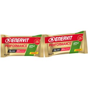 ENERVIT SPA Enervit power sport double mela 2 mezze porzioni 1 barretta