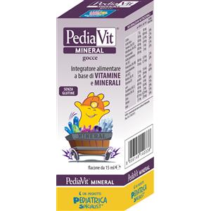 PediaVit MINERAL Gocce 15 ml - Integratore di Vitamine e Minerali per Bambini