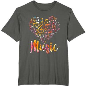 Music Gift Idea Treble Clef Musicista Regalo Strumento Musicale Note Musicali Chiave di Violino Maglietta