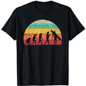 Surf Retro Surfing Evolution Regali per Evoluzione del Surfista, tavola da Surf Vintage Surf retrò Maglietta