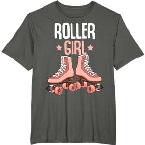 Regali Roller Girl & Roller Derby Roller Girl Pattini a rotelle Pattinaggio Ragazza Divertente Maglietta