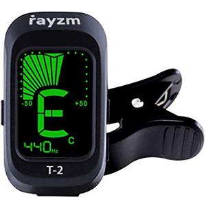 Rayzm Accordatore per Chitarra/Basso/Ukulele/Violino/Banjo, Batteria Inclusa