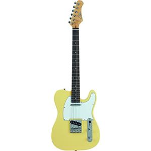 EKO GUITARS - VT-380 CREAM, Chitarra Elettrica forma TELE, Colore Cream
