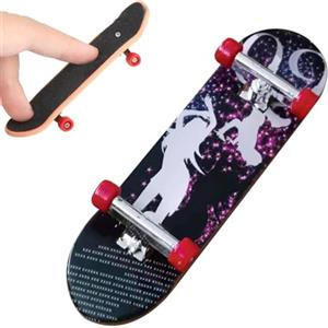 Générique Finger Skateboards - Giocattolo per la torre di chiave, kit di per skateboard per giocattolo da ufficio, scorrevole, morbido per ragazzi e ragazze, mini skateboard durevole, gioco e collezione