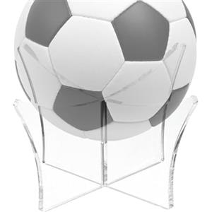 Generic Supporto acrilico per pallone da calcio, supporto acrilico per pallone da calcio, mensola da basket trasparente, supporto per pallavolo, espositore per pallacanestro