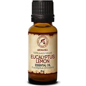 AROMATIKA trust the power of nature Eucalyptus Citriodora - Olio Essenziale Limone Eucalipto 20ml per Aromaterapia - Lampada Profumata - Bagno - Rilassamento - Yoga