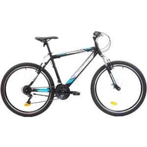 F.lli Schiano Range, Mountainbike Uomo, Nero e Blu, 26