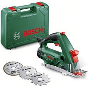 Bosch Home and Garden PKS 16 Multi Mini Sega Circolare, verde