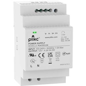Plikc - Alimentatore switching modulare tensione regolabile (12Vdc - 4,5A - 54W)