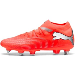 PUMA Scarpa da Calcio Unisex Future 9 PRO MXSG, Rosso Brillante, Bianco, Nero, Argento, Taglia 40, Glowing Red PUMA White PUMA Black PUMA Silver, 42 EU
