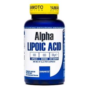 YAMAMOTO NUTRITION Alpha LIPOIC ACID integratore alimentare di acido alfa lipoico 100 capsule