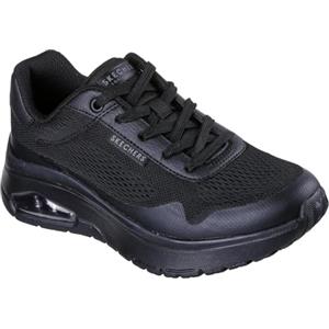 Skechers Donna Uno Flex Spring On Air Sneaker, Black Hot Melt/Mesh, 37.5 EU