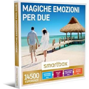 Smartbox - Cofanetto Regalo 2 Giorni Spa e delizie - Idea Regalo per la Coppia - 1 Notte con Colazione, Cena e Pausa Benessere per 2 Persone