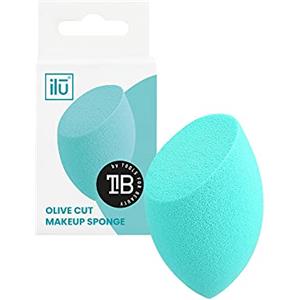 TB TOOLS FOR BEAUTY T4B ILU - Spugna per fondotinta, correttore e cipria, a forma di oliva, colore turchese