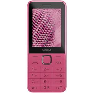 Nokia 225 4G 2024 Pink Telefono Cellulare con Tastiera e Schermo da 2,4" Memoria 128 MB Espandibile fino a 32GB