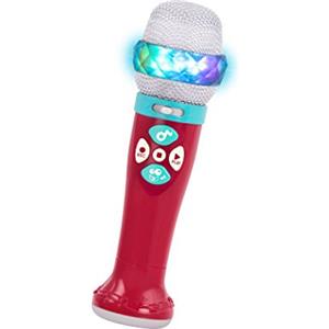 Battat - Microfono musicale per spettacoli di luce - Microfono luminoso e con cambio di voce - Registrazione e riproduzione - Giocattolo da cantare per bambini - 3 anni +
