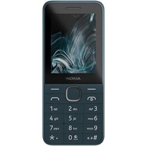 Nokia 225 4G 2024 Dark Blue Telefono Cellulare con Tastiera e Schermo da 2,4" 128 MB Memoria Interna Espandibile fino a 32GB