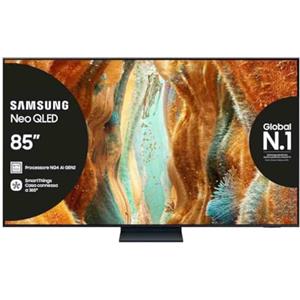 Samsung Neo QLED 4K Vision AI Smart TV 85'' QE85QN74FATXZT Mini LED, NQ4 AI Gen2 Processor, 4K AI Upscaling, Motion Xcelerator 144 Hz,Tecnologia Quantum Matrix Slim, OTS Lite, AirSlim Design, 2025