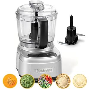 Cuisinart Mini Prep Pro: mini tritatutto e robot da cucina compatto. Trita, macina, frulla, mescola. Lama reversibile in acciaio inox. Ciotola 900 ml senza BPA. Motore compatto