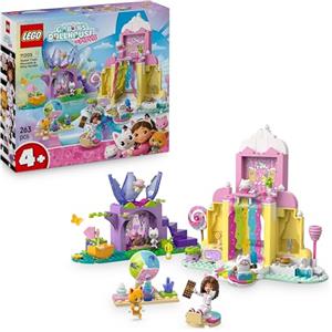 LEGO Gabby's Dollhouse Dolce Montagna e Giardino di Gattina Fatina - Giocattolo con Mini Bambolina, Figure di Pandy Panda e Gattina Fatina - Regalo per Bambine da 4 Anni in su Fan del Film - 11205