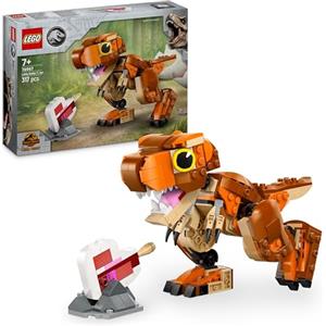 LEGO Jurassic World Little Eatie: T. Rex, Dinosauro Giocattolo con Mascella Apribile, Testa, Coda, Braccia e Gambe Mobili, Gioco di Ruolo per Bambini e Bambine da 7 Anni, Regalo di Compleanno 76967