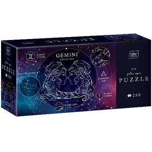 Interdruk - Puzzle 250 Zodiac, 03 Gemelli, 48×33 cm, PUZ250ZS3G