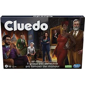 Hasbro Gaming Cluedo, Gioco da Tavolo Rivisitato, Per Bambini e Bambine da 8 Anni in Su, Mistero e Divertimetno per Famiglia e Amici, da 2 a 6 Giocatori