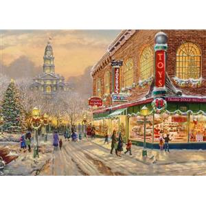 Schmidt Spiele Schmidt 59936 Thomas Kinkade, A Christmas Wish, puzzle da 1000 pezzi