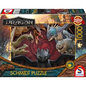 Schmidt Spiele 58581 Dragons are Real, Puzzle da 1000 pezzi