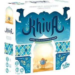 Blackrock Games KHIVA - Gioco da tavolo - Bluff, tattico e riflessione - ideale tra amici e familiari - Versione francese - 2 - 5 giocatori - da 8 anni - Gioco da tavolo - The Flying Games