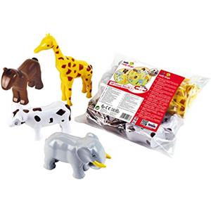 Theo Klein 71 Funny Puzzle Puzzle Magnetico in Astuccio, 4 Animali, I Pezzi del Puzzle vengono collegati tra Loro Tramite Calamite, Giocattolo per Bambini a Partire da 1 Anno