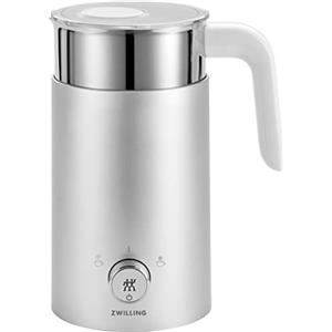 ZWILLING ENFINIGY Montalatte elettrico per latte caldo e freddo e alternative al latte a base vegetale, argento