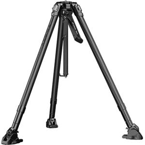 SMALLRIG x Potato Jet Tribex Treppiede idraulico in fibra di carbonio, treppiedi da viaggio per fotocamera, ad angolo basso fino a 15 cm, altezza max 61"/155 cm, portata fino a 55 lbs - 5756