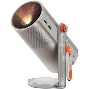 XGIMI MoGo 4 Laser Proiettore Portatile con 4 Filtri, 550 Lumen ISO, Supporto Integrato a 360°, Batteria Integrata, 2,5 Ore di Autonomia, Google TV con Netflix con Licenza, 2×6W Harman Kardon